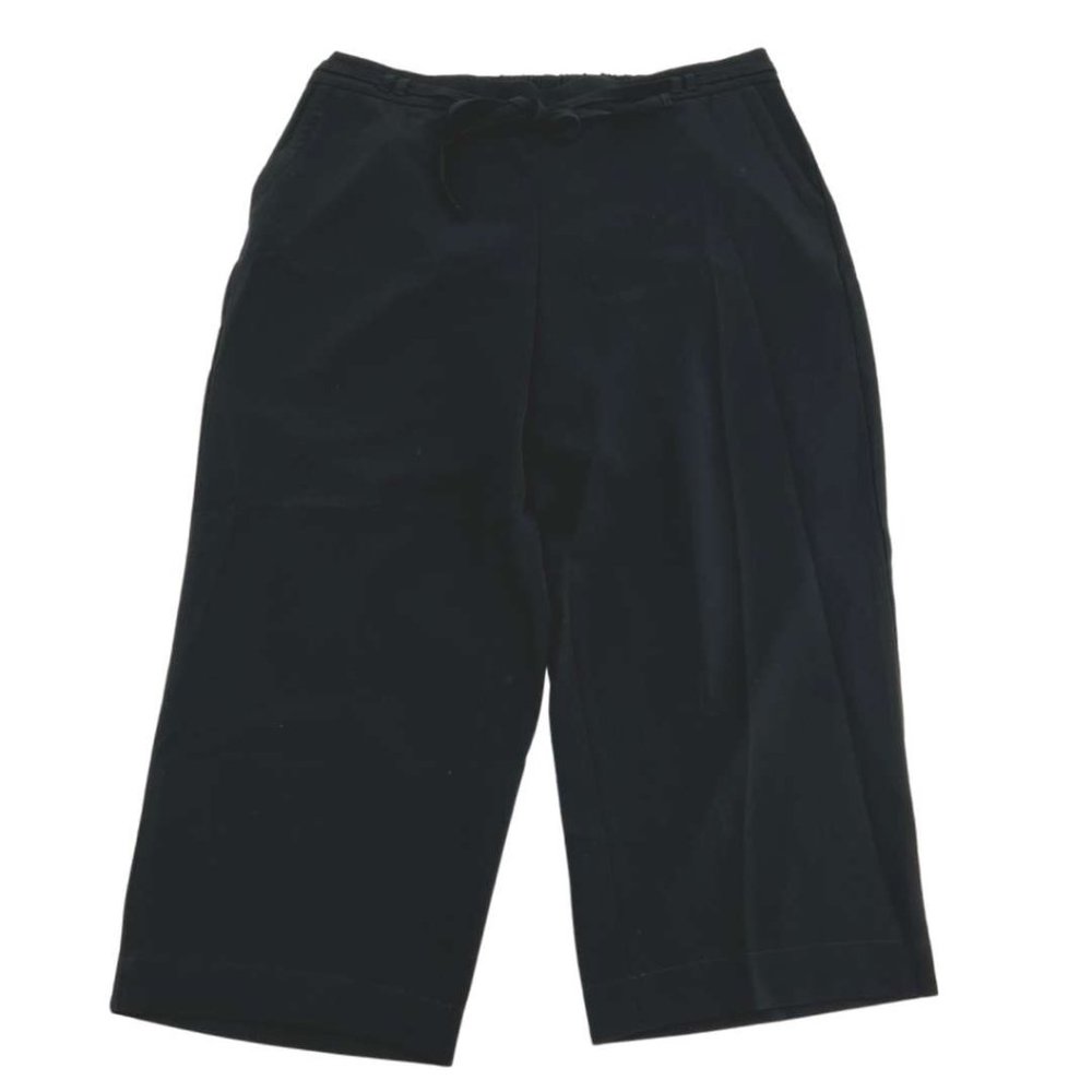 Talbots | Women's Crepe Pants | Wide Leg | Flat Front | Black | Size 2Xp **NEW